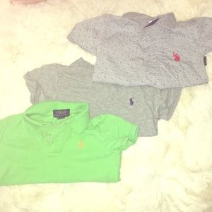 Bundle of  2t toddler polo shirts